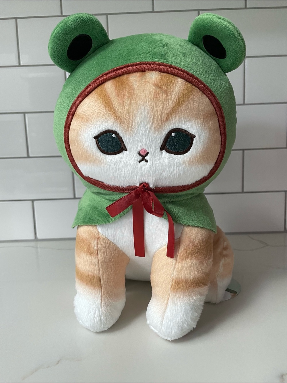 NWT Mofusand Frog Cat Big Toy Plush (28cm/11in)